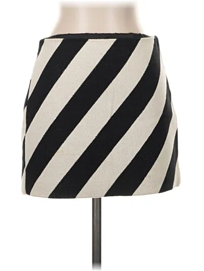 Pre-owned Mng Casual Skirt In Black