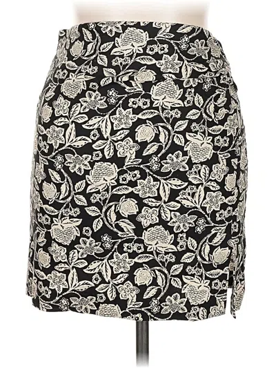 Pre-owned Mng Casual Skirt In Black