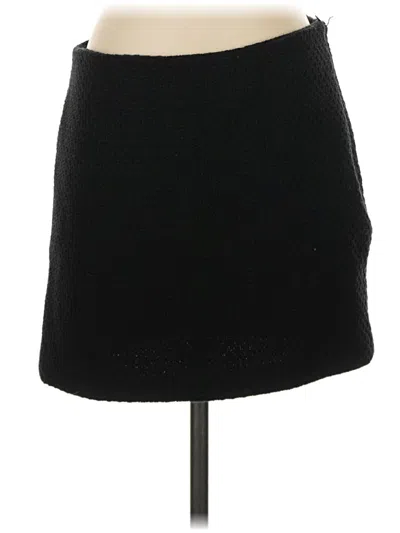 Pre-owned Mng Casual Skirt In Black