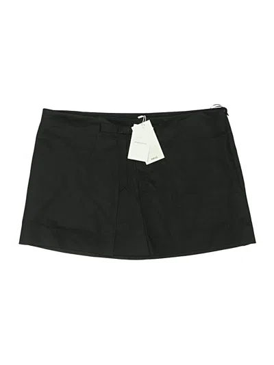 Pre-owned Mng Casual Skirt In Black
