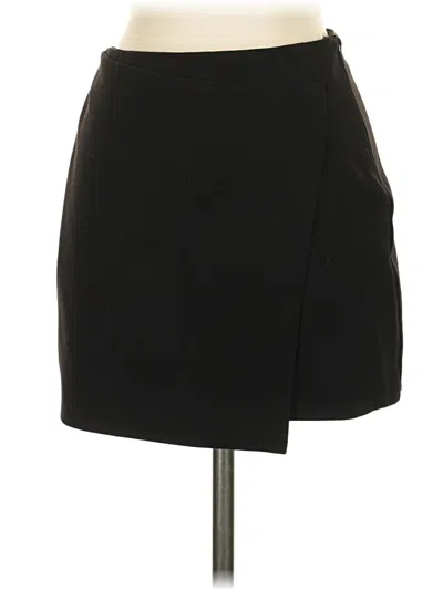 Pre-owned Mng Casual Skirt In Black