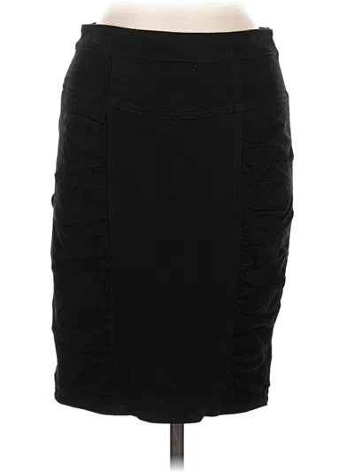 Pre-owned Mng Casual Skirt In Black