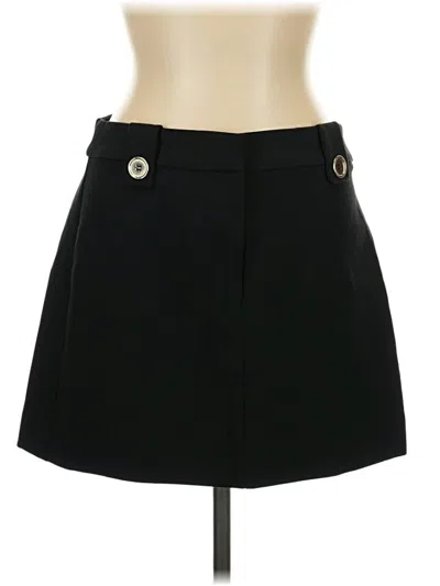 Pre-owned Mng Casual Skirt In Black