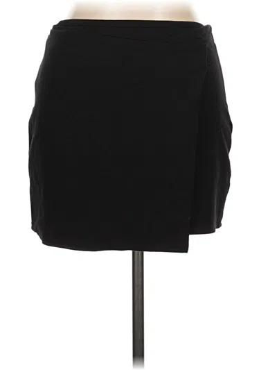 Pre-owned Mng Casual Skirt In Black