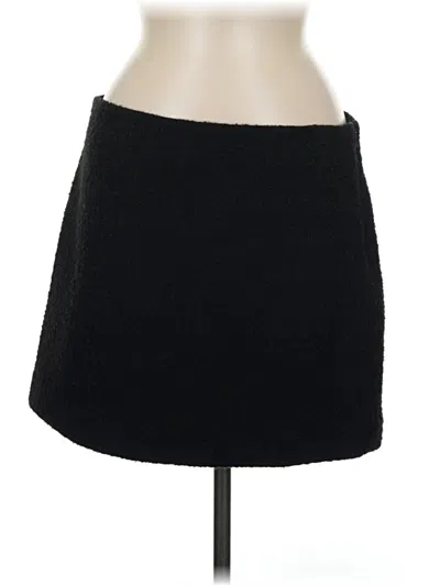 Pre-owned Mng Casual Skirt In Black