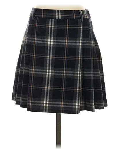 Pre-owned Mng Casual Skirt In Black