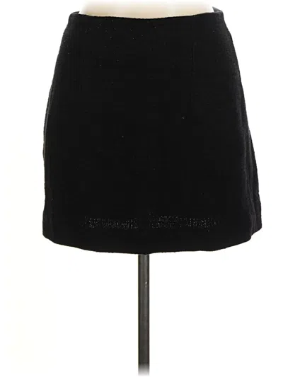 Pre-owned Mng Casual Skirt In Black