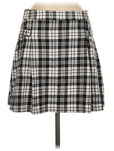Pre-owned Mng Casual Skirt In Black