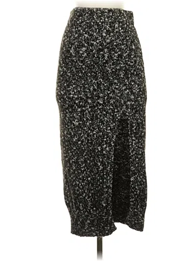 Pre-owned Mng Casual Skirt In Black