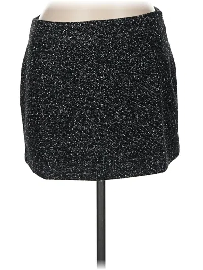 Pre-owned Mng Casual Skirt In Black