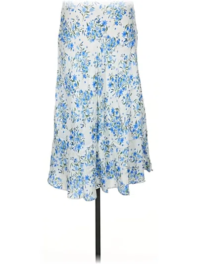 Pre-owned Mng Casual Skirt In Blue