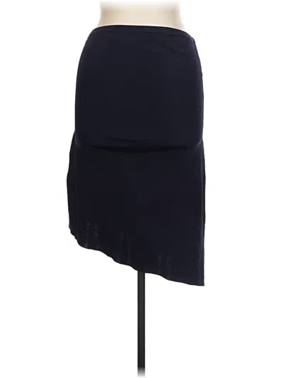 Pre-owned Mng Casual Skirt In Blue