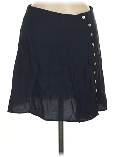 Pre-owned Mng Casual Skirt In Blue