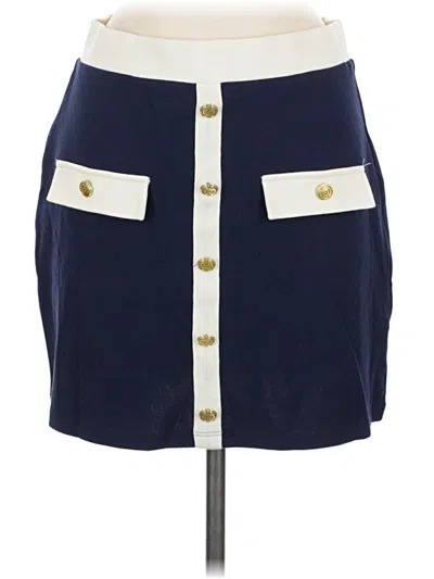 Mng Casual Skirt In Blue