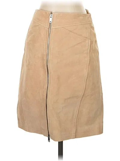 Pre-owned Mng Casual Skirt In Brown