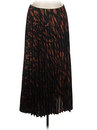 Pre-owned Mng Casual Skirt In Brown