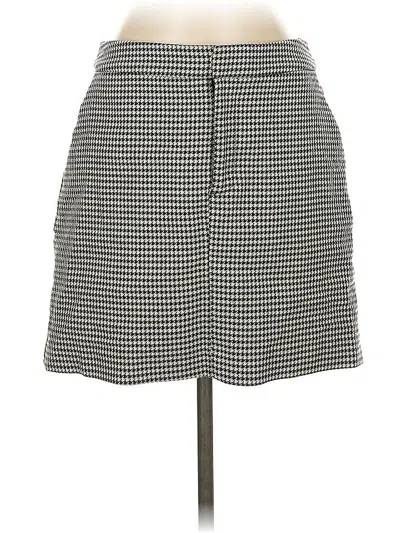 Pre-owned Mng Casual Skirt In Gray