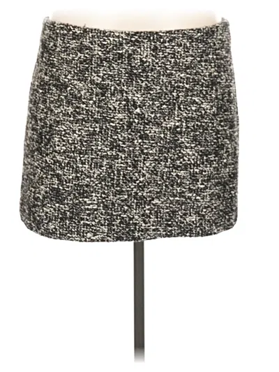Pre-owned Mng Casual Skirt In Gray