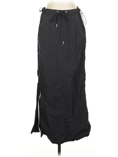Pre-owned Mng Casual Skirt In Gray