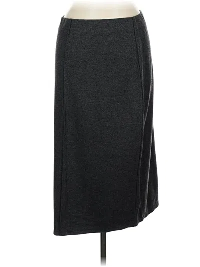 Pre-owned Mng Casual Skirt In Gray