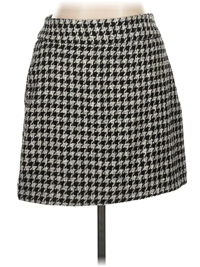 Pre-owned Mng Casual Skirt In Gray