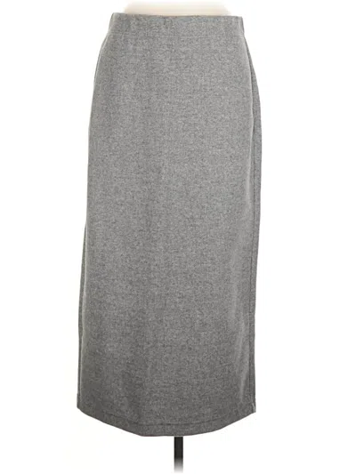 Mng Casual Skirt In Gray