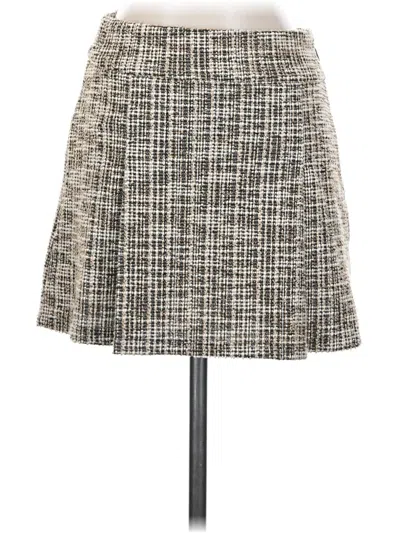 Pre-owned Mng Casual Skirt In Gray