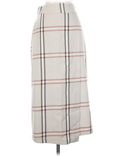 Pre-owned Mng Casual Skirt In Gray