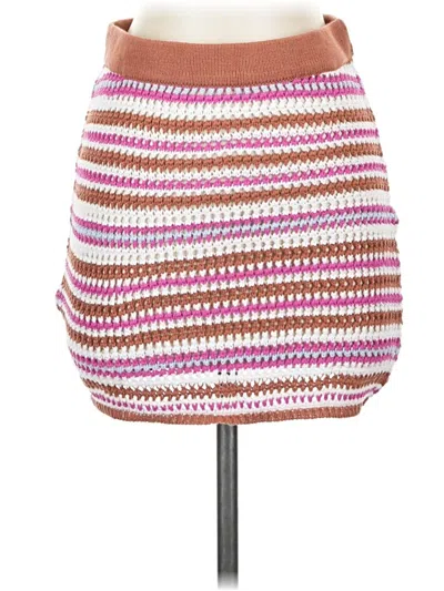 Mng Casual Skirt In Pink