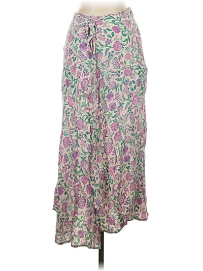 Pre-owned Mng Casual Skirt In Purple