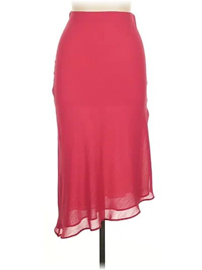 Pre-owned Mng Casual Skirt In Red