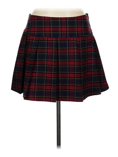 Pre-owned Mng Casual Skirt In Red