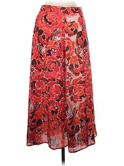 Pre-owned Mng Casual Skirt In Red