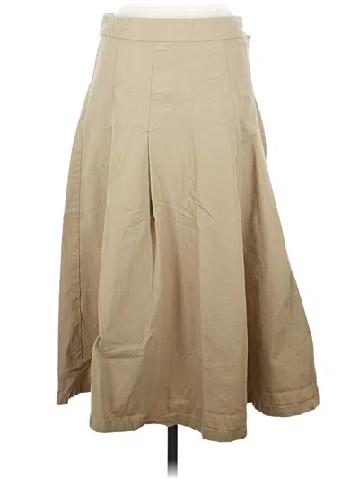 Pre-owned Mng Casual Skirt In Tan