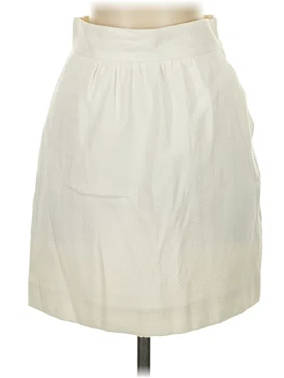 Pre-owned Mng Casual Skirt In White