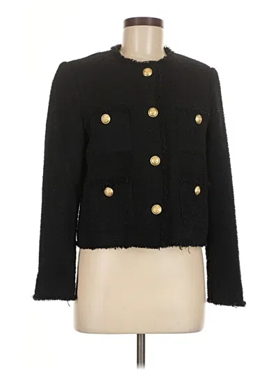 Pre-owned Mng Coat In Black