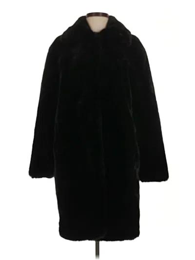 Pre-owned Mng Coat In Black