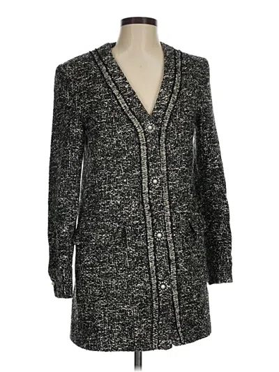 Pre-owned Mng Coat In Black