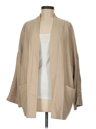 Pre-owned Mng Coat In Brown