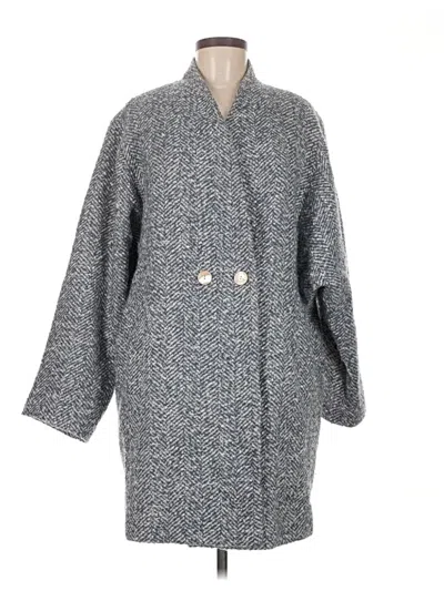 Pre-owned Mng Coat In Gray