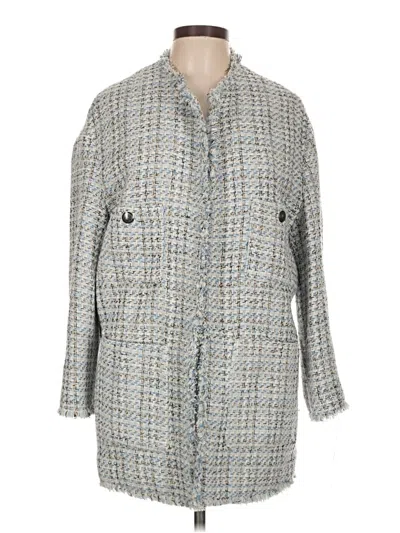 Pre-owned Mng Coat In Gray