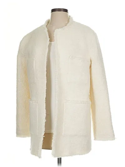 Pre-owned Mng Coat In Ivory