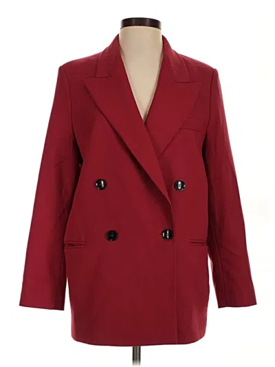 Pre-owned Mng Coat In Red