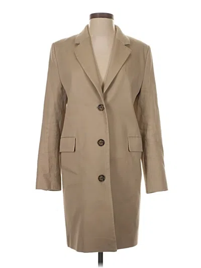 Pre-owned Mng Coat In Tan