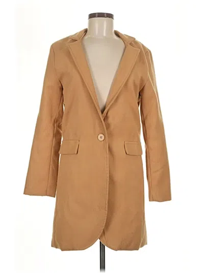 Pre-owned Mng Coat In Tan