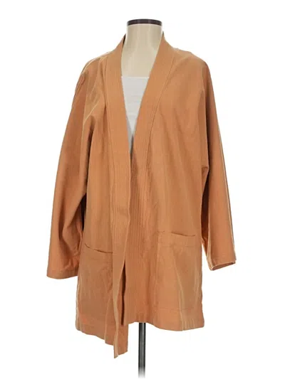 Pre-owned Mng Coat In Tan