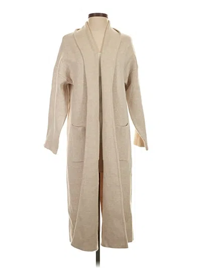 Pre-owned Mng Coat In Tan