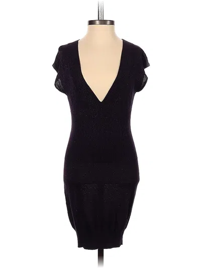 Pre-owned Mng Cocktail Dress In Black