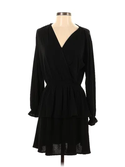 Pre-owned Mng Cocktail Dress In Black