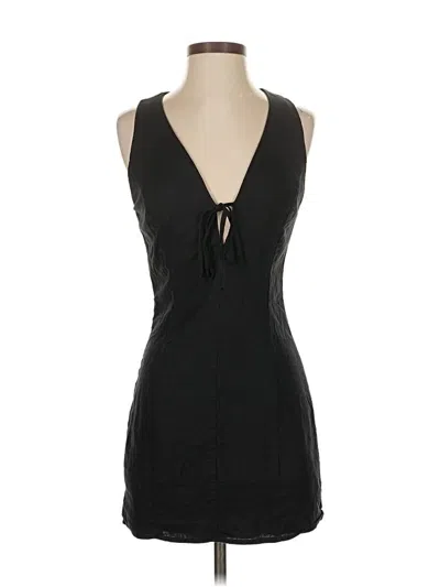 Pre-owned Mng Cocktail Dress In Black